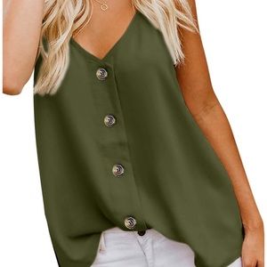 Green cami tank